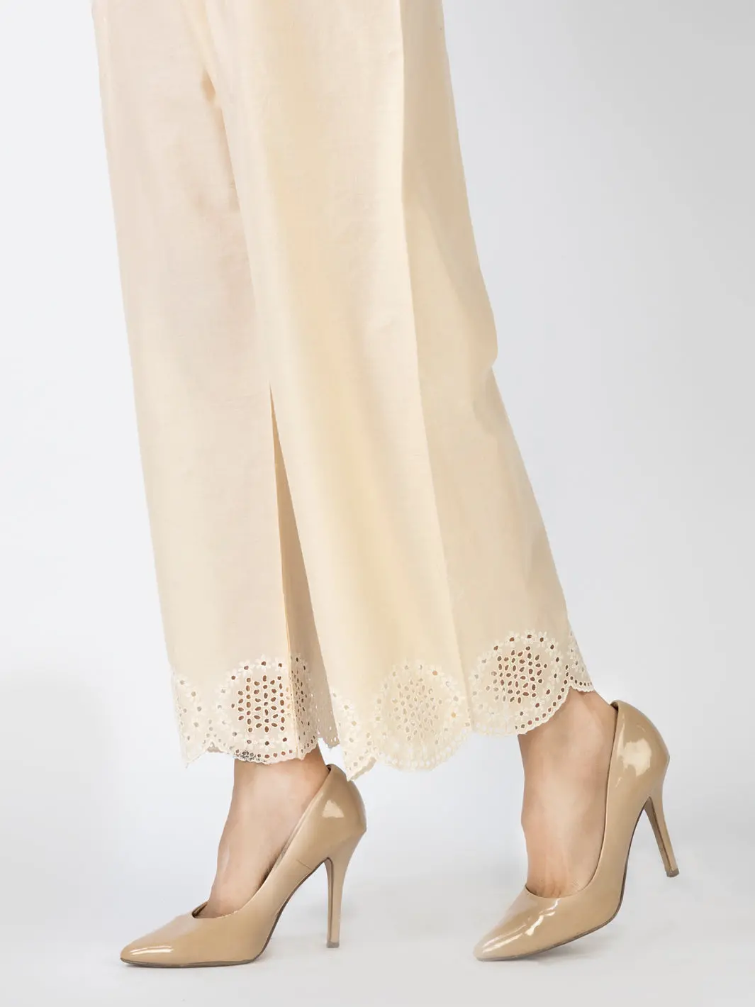 Cream Trousers - Al-T-641 1