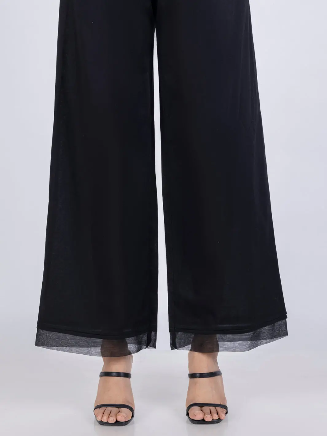 Black Cambric Trousers - Al-T-739 1