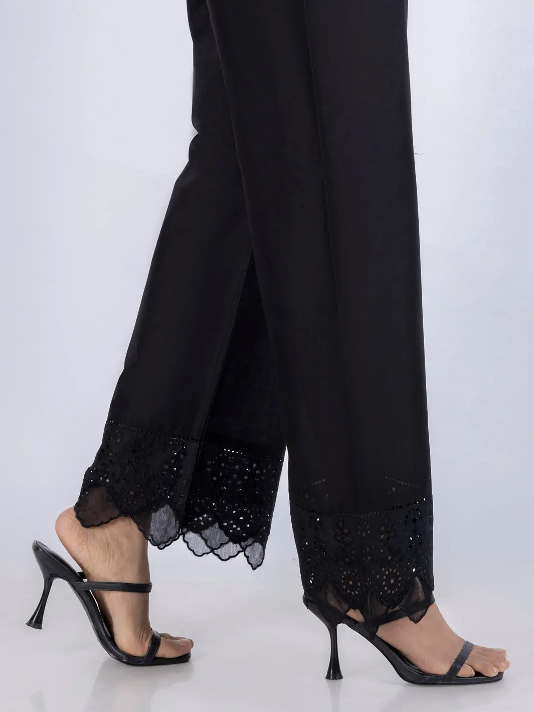 Black Cambric Trousers - Al-T-743 1