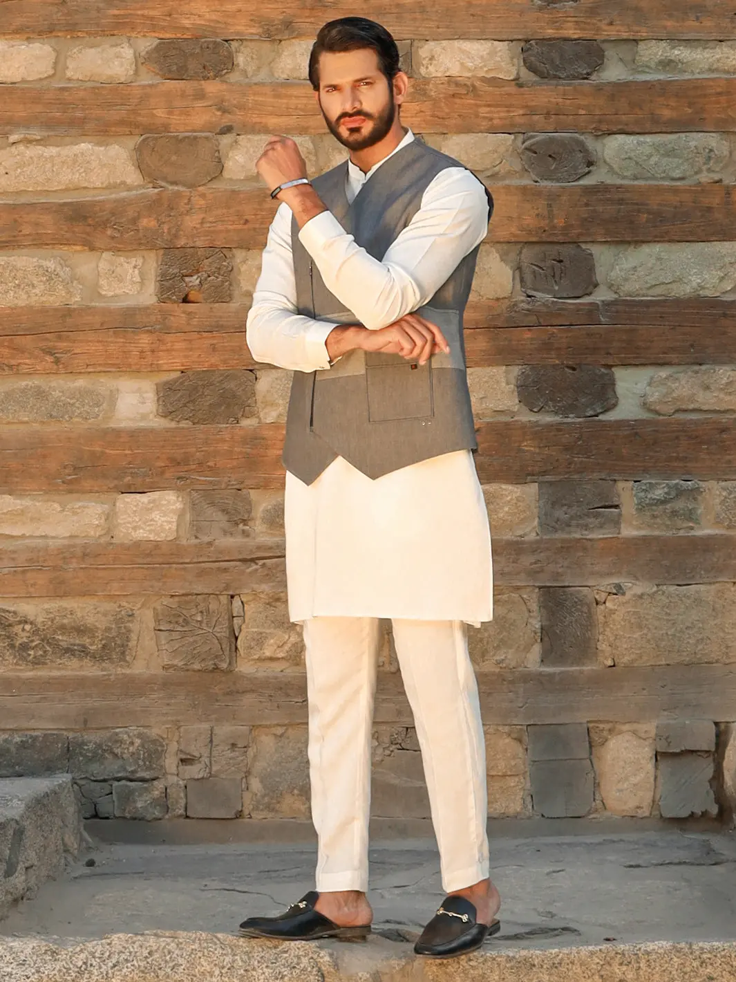 Grey Waistcoat - Al-Wc-426 1