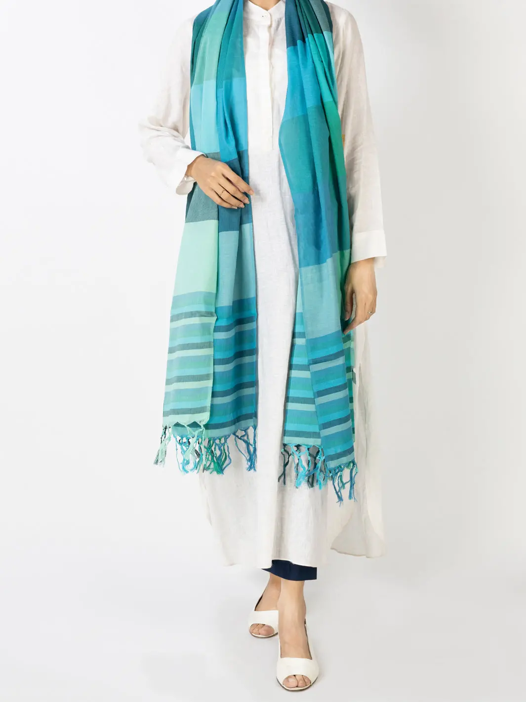 Teal Stole - Alcr-St-1055 1