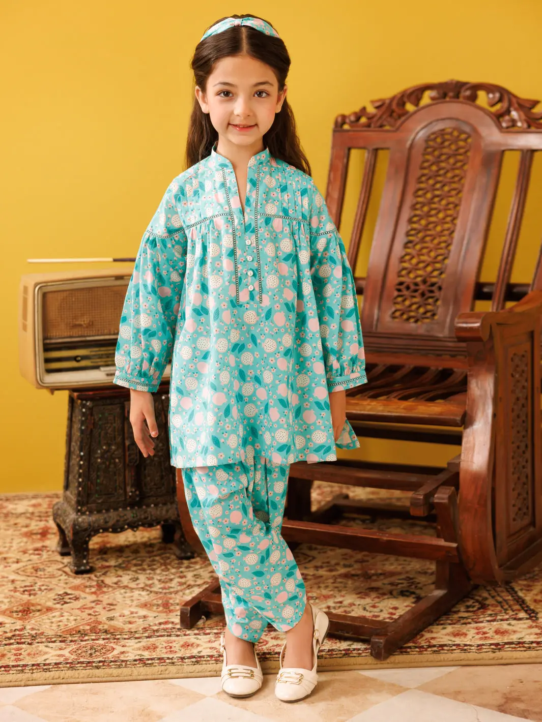 Ferozi Cambric 2 Piece Stitched - Algr-2Ps-Lks-1029 1