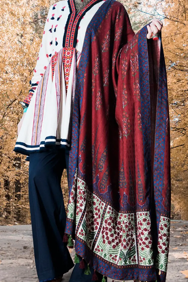 Off White Khaddar 3Pc Unstitched - Awp-3Ps-179-B 1