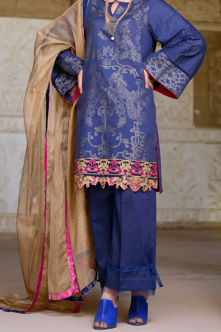 Blue 2Pc Stitched - Alp-434 1