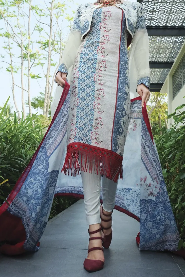Blue Lawn 2Pc Unstitched - Alp-659 1