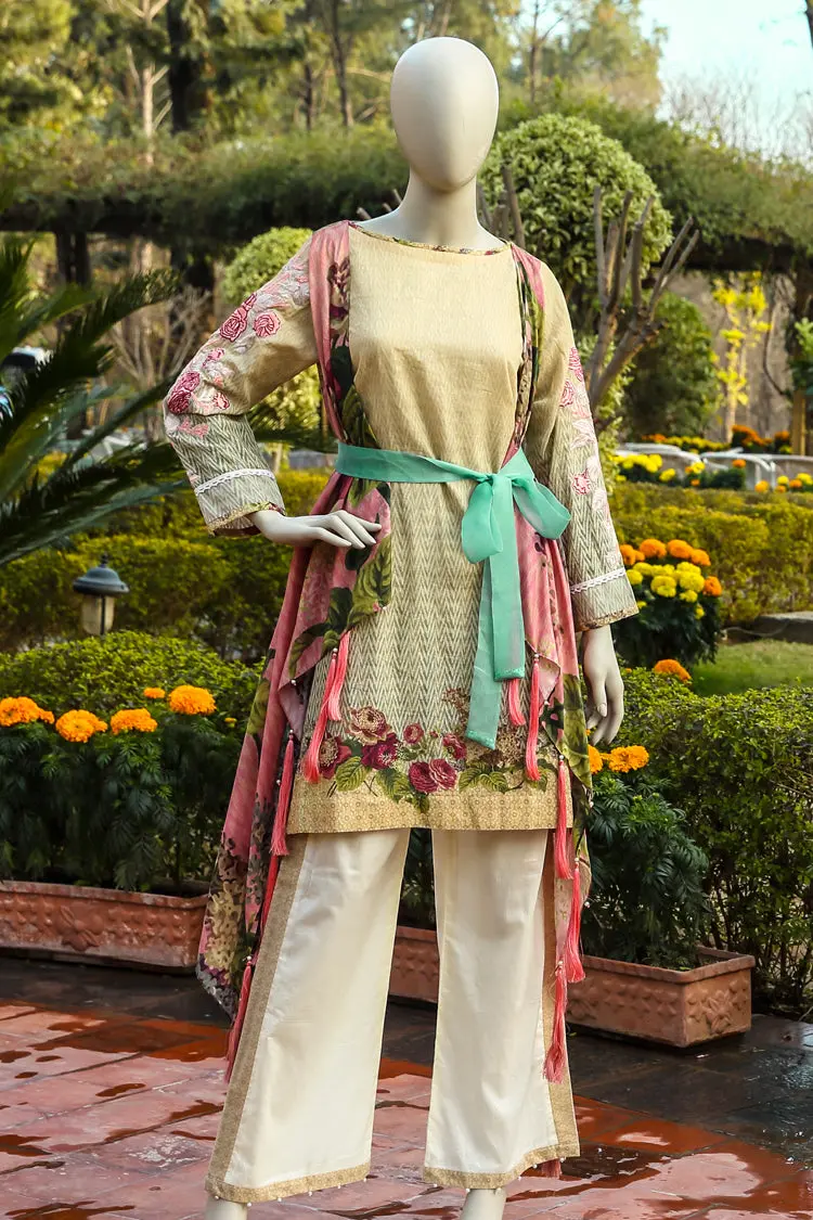 Natural 2Pc Unstitched - Alp-332 1