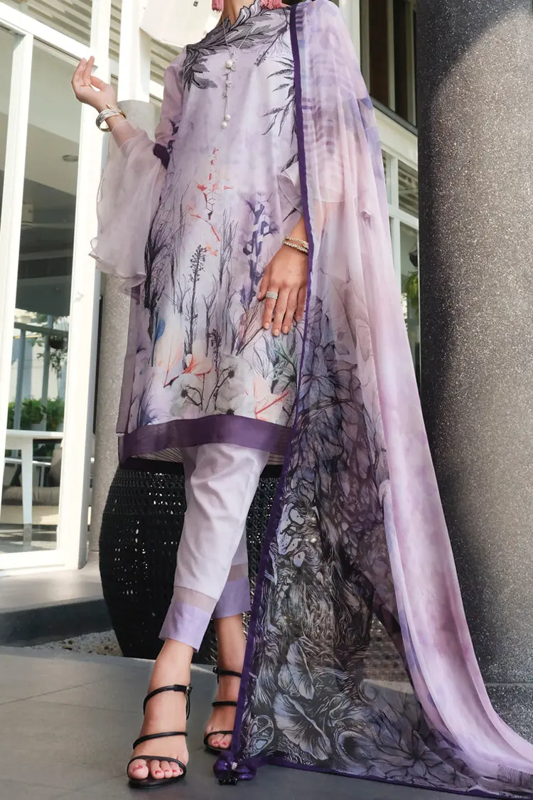 Purple Lawn 3Pc Unstitched - Alp-627 1