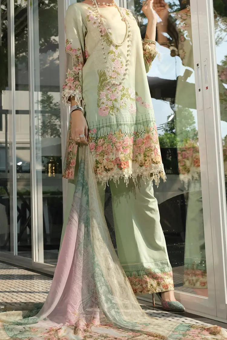 Aqua Jacquard 3Pc Unstitched - Alp-628 1