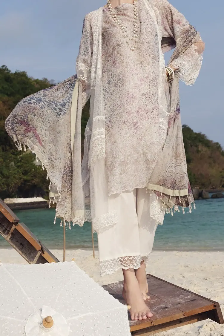 Pink Lawn 3Pc Unstitched - Alp-632 1
