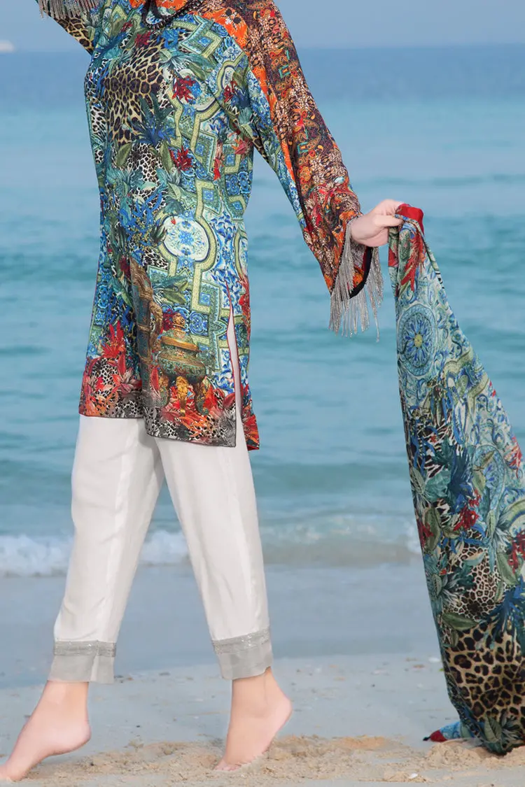 Blue 3Pc Stitched - Alp-462 1