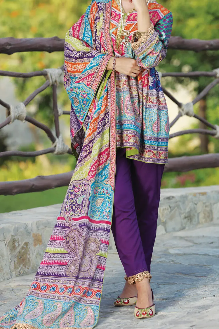 Pink 3Pc Stitched - Alp-3Ps-542 1