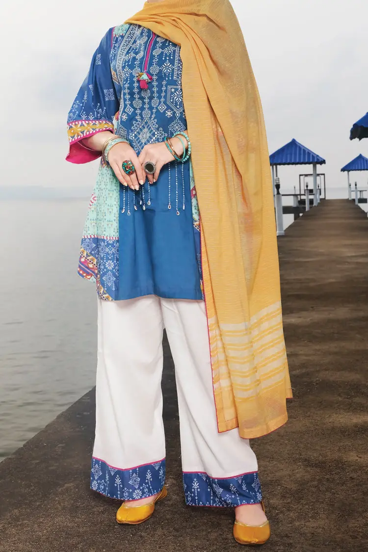 Aqua Lawn 3Pc Unstitched - Alp-615 1