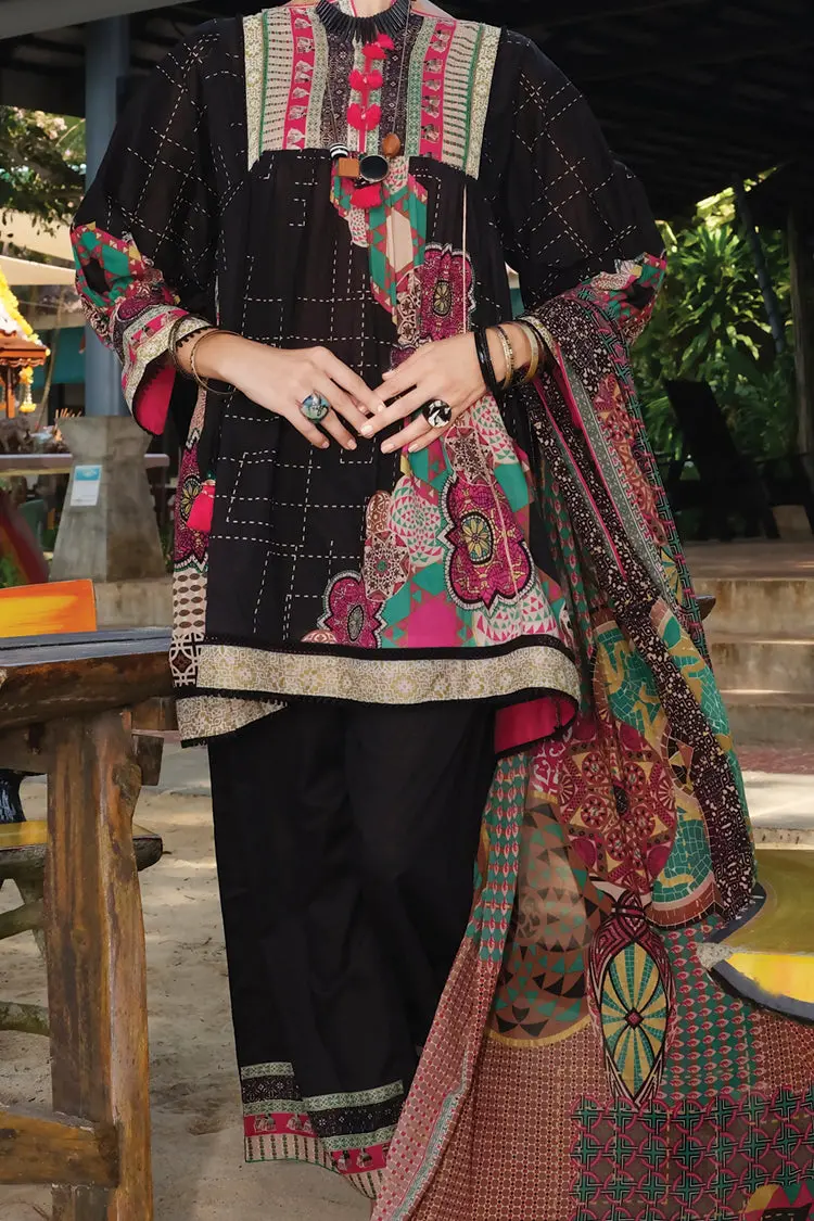 Black Lawn 3Pc Unstitched - Alp-621 1