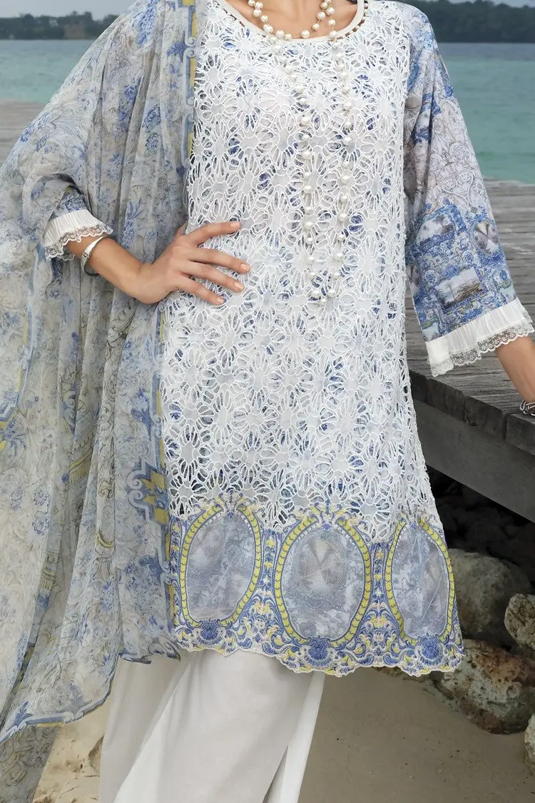 Sky Blue Lawn 3Pc Stitched - Alp-637 1