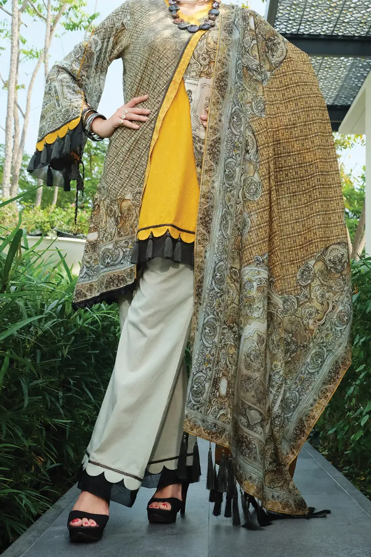 Yellow Lawn 2Pc Unstitched - Alp-656 1
