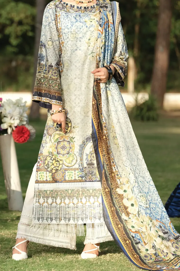Blue Lawn 3Pc Stitched - Alp-3Ps-771 1