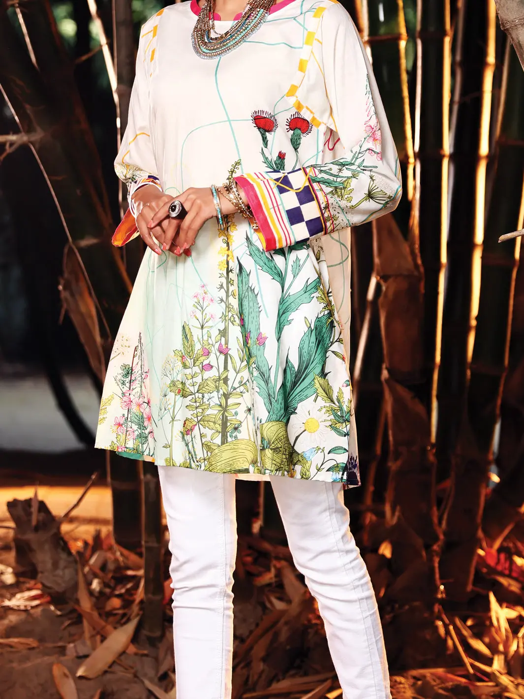White Lawn Tunic - Alp-Lk-1023 1
