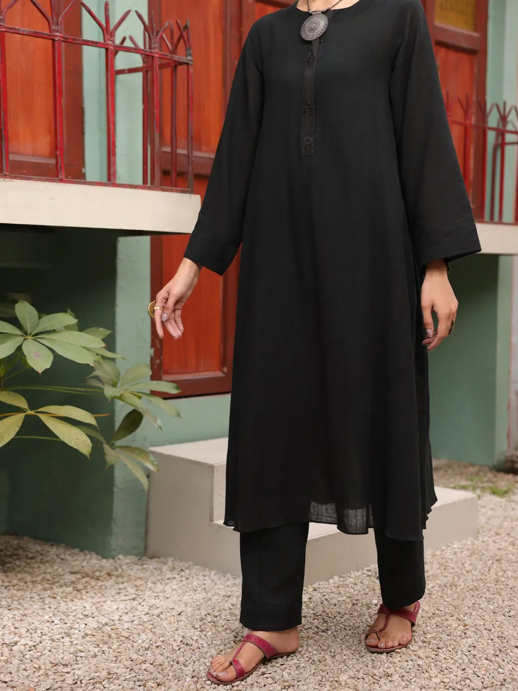 Black 2Pc Stitched - Alp-2Ps-Lks-1774 1