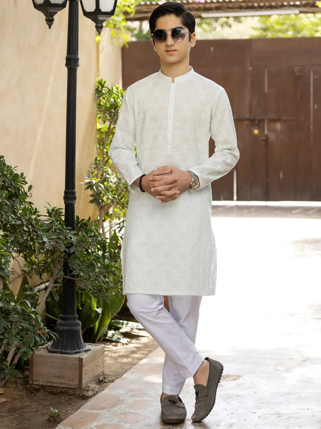 Pastel Green Cotton Kurta - Alt-K-025A 1