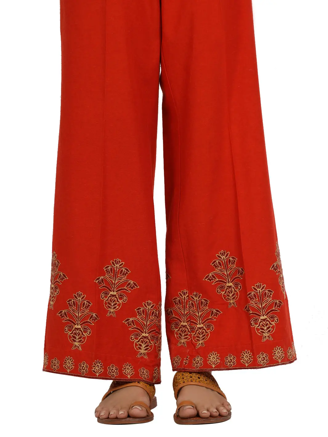 Red Women Trouser - Al-T-493 1