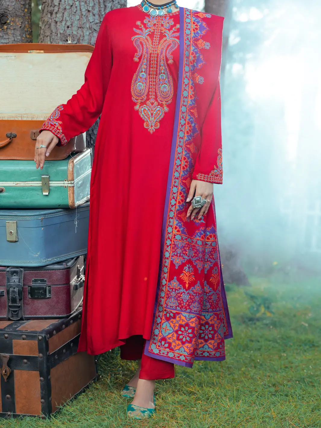 Red 3Pc Stitched - Awp-3Ps-535 1
