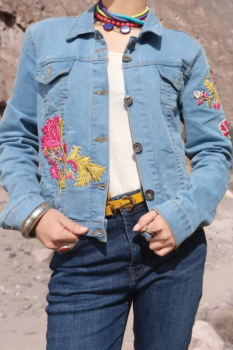 Blue Denim Jacket - Jt-245 1