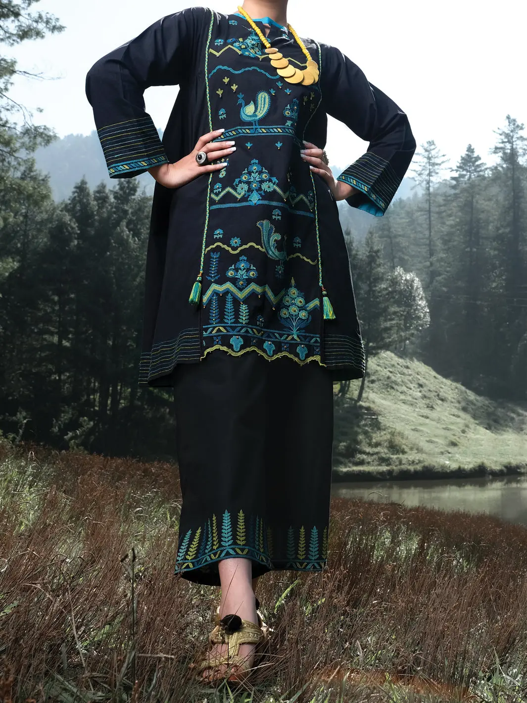 Black Karandi Tunic - Awp-Lk-286 1