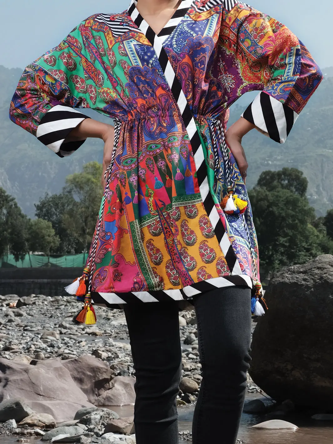 Multicolor Cambric Tunic - Awp-Lk-297 1