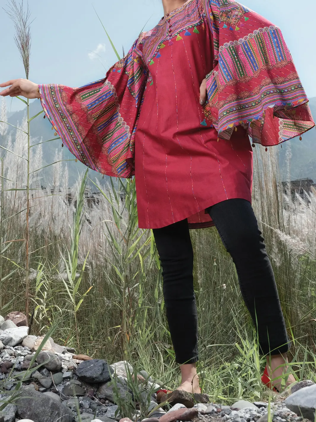 Red Cambric Tunic - Awp-Lk-300 1