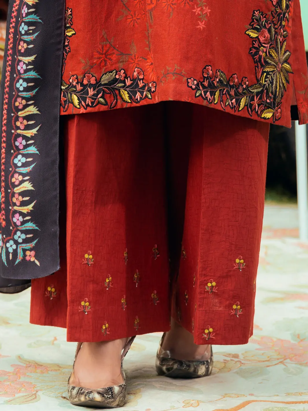 Maroon Trousers - Awp-T-619 1