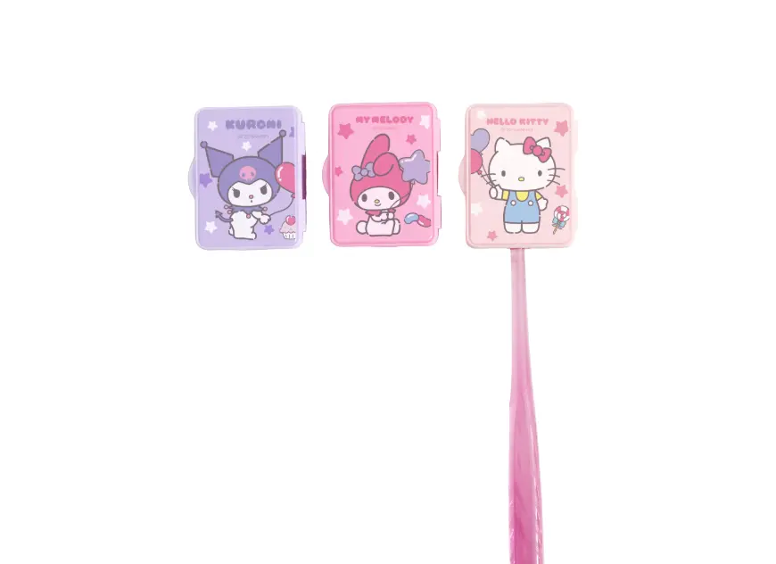 Hello Kitty And Friends Amusement Park Toothbrush Holders (2 Pack) 1