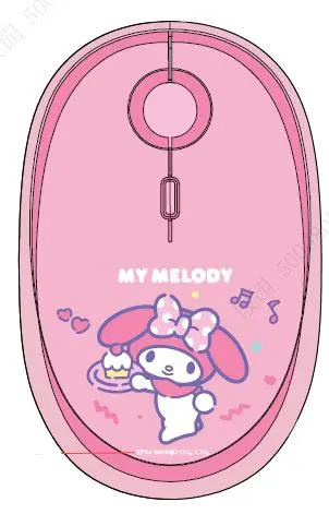 My Melody Wireless Silent Mouse  Model: M2ag(Pink) 1