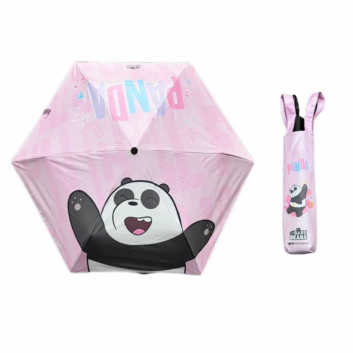 We Bare Bears Seaside Music Festival Sun Umbrella(Panda) 1