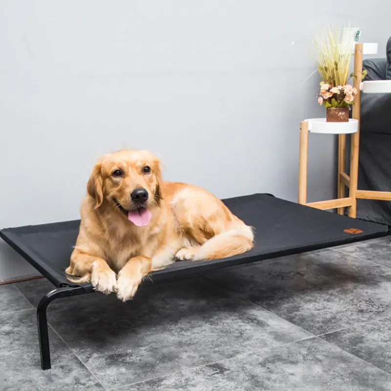 Soft Elevated Dog Cot Bed 1