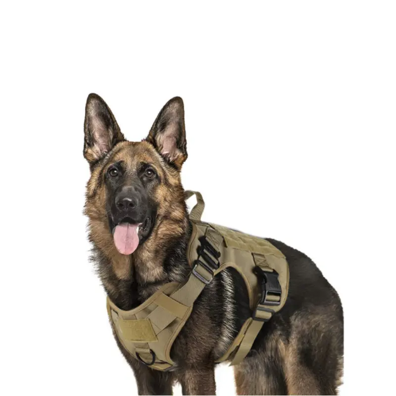Heavy Duty Tactical No Pull Dog Harness Vest 3