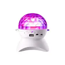 Disco Lights Wireless Speaker  Model: Scyx-1230(White) 1
