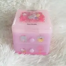 Sanrio Characters Desk Drawer Organizer (Pink) 2