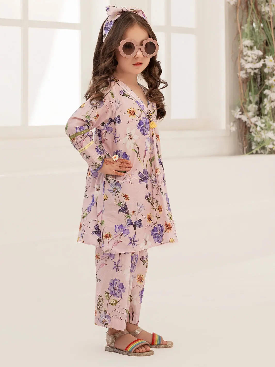Light Purple Lawn 2 Piece Stitched - Algr-2Ps-Lks-1002 1