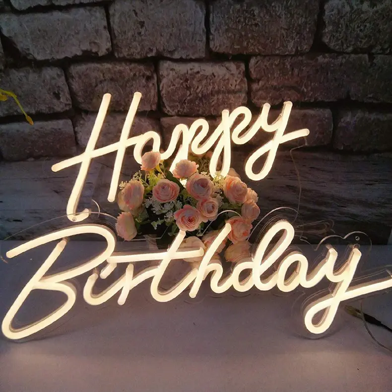 Happy Birthday Neon Light 1