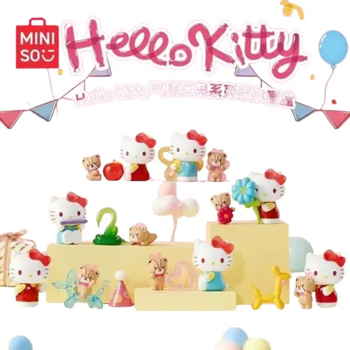 Hello Kitty Balloon Celebration Collection Surprise Box Figure 1