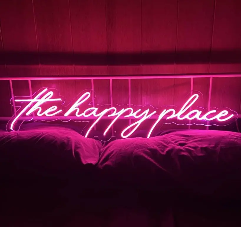 The Happy Place Neon Light 1