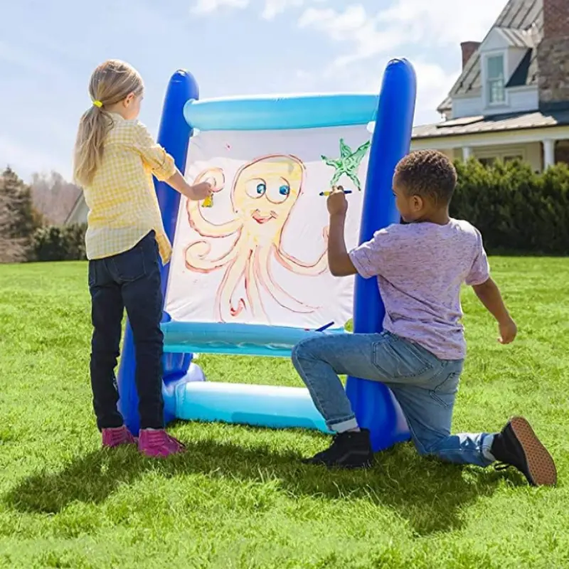 Premium Large Kids Inflatable Painting Art Easel 1