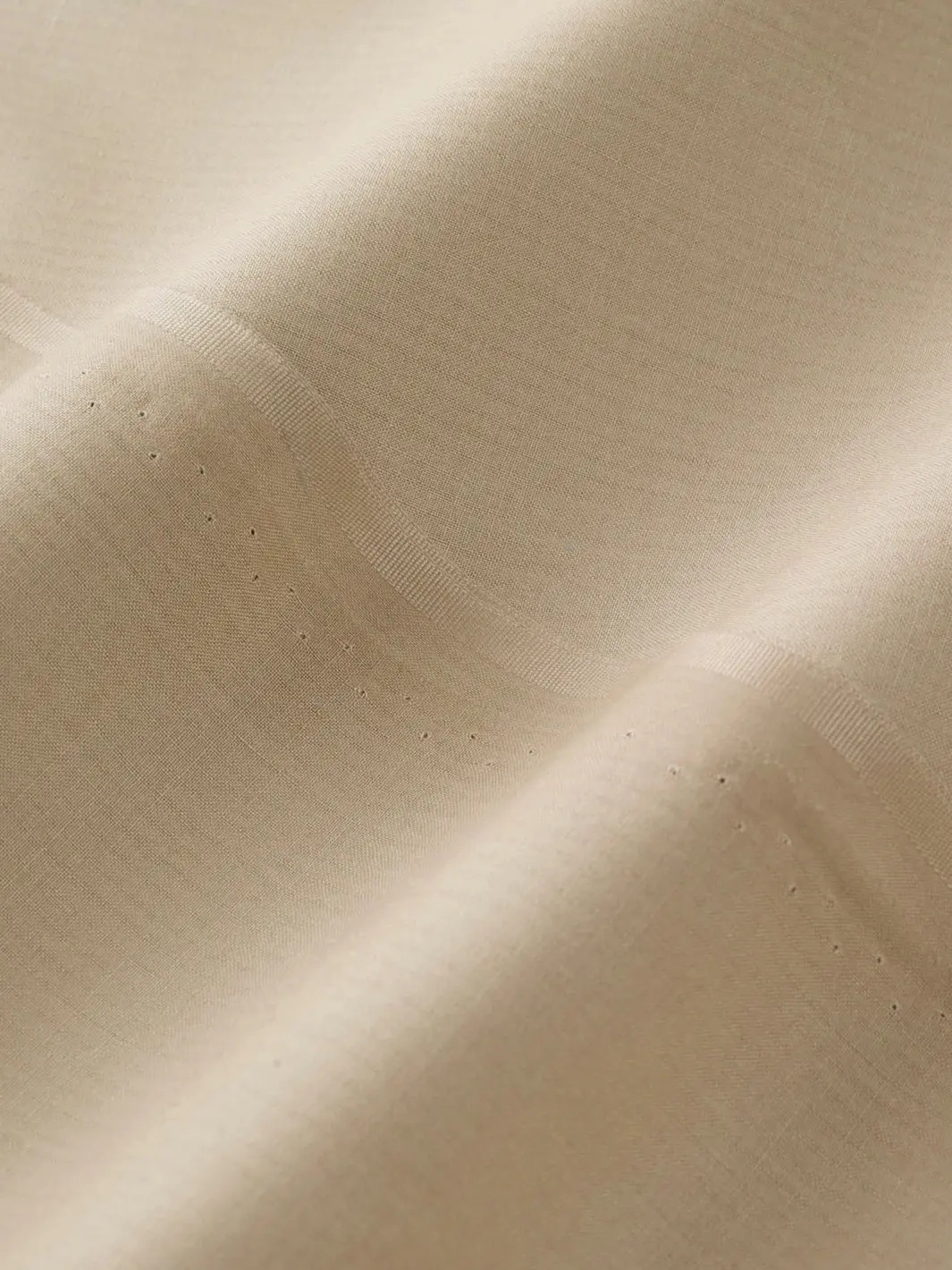 Cream Blended Unstitched Fabric - Al-Un-Jhr-6195 1