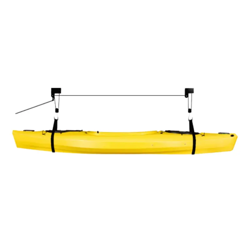Heavy Duty Kayak Garage Wall Mount Storage Hoist Rack 1