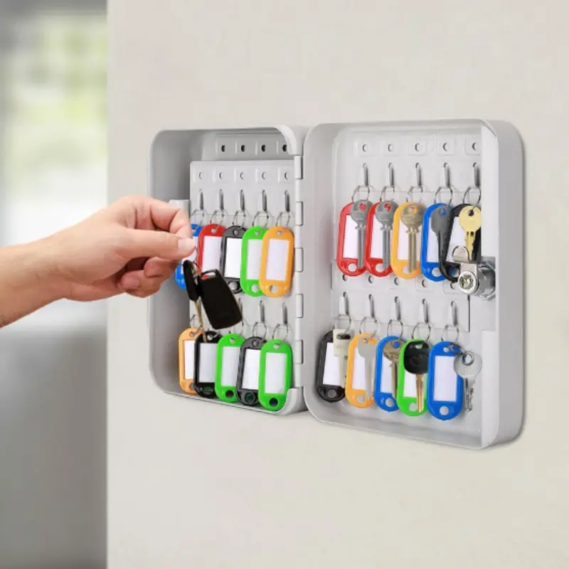 Heavy Duty Locking Key Holder Cabinet Locking Storage Box 1