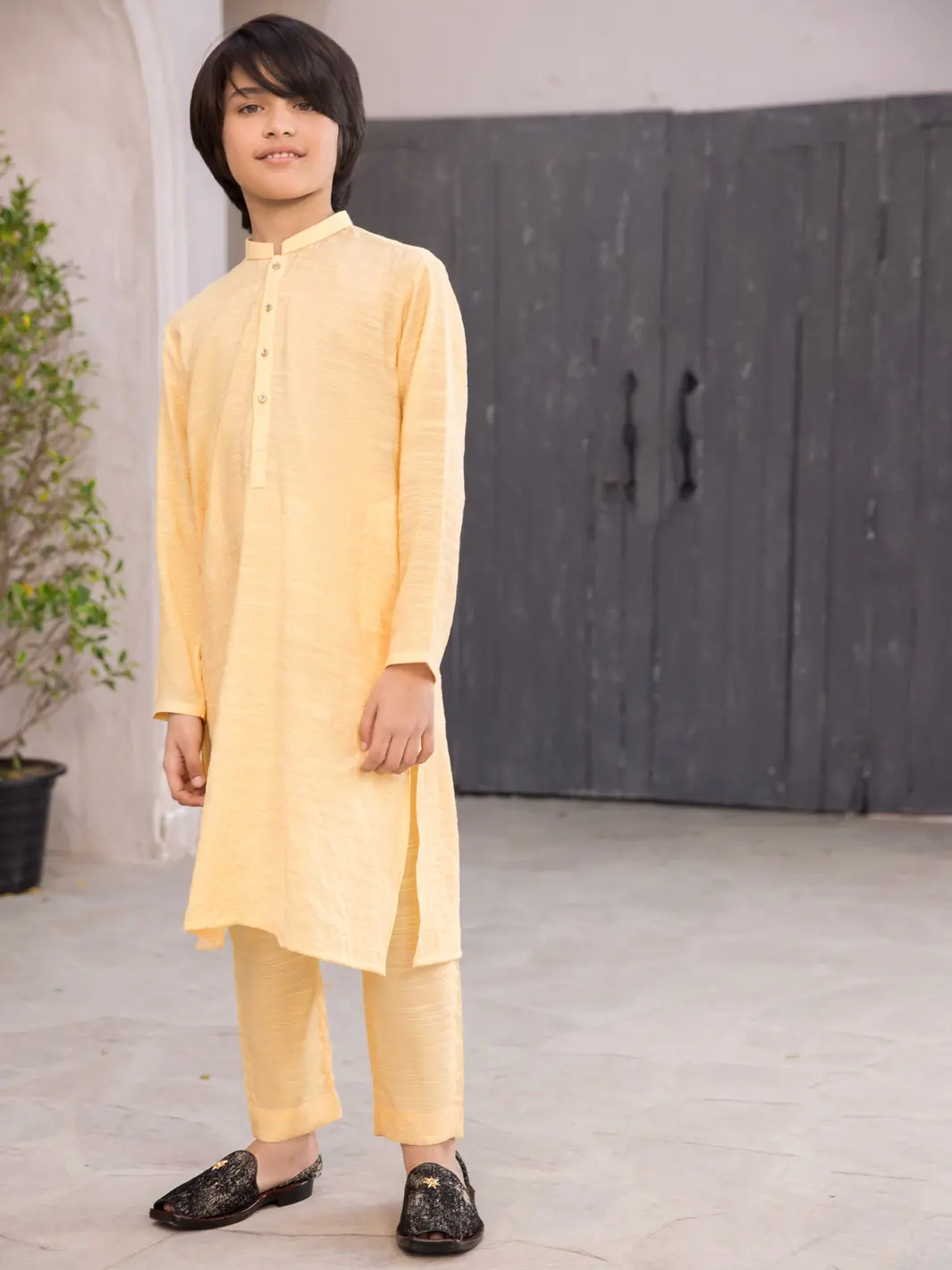 Yellow Kurta Trouser - Alt-Kt-004 1