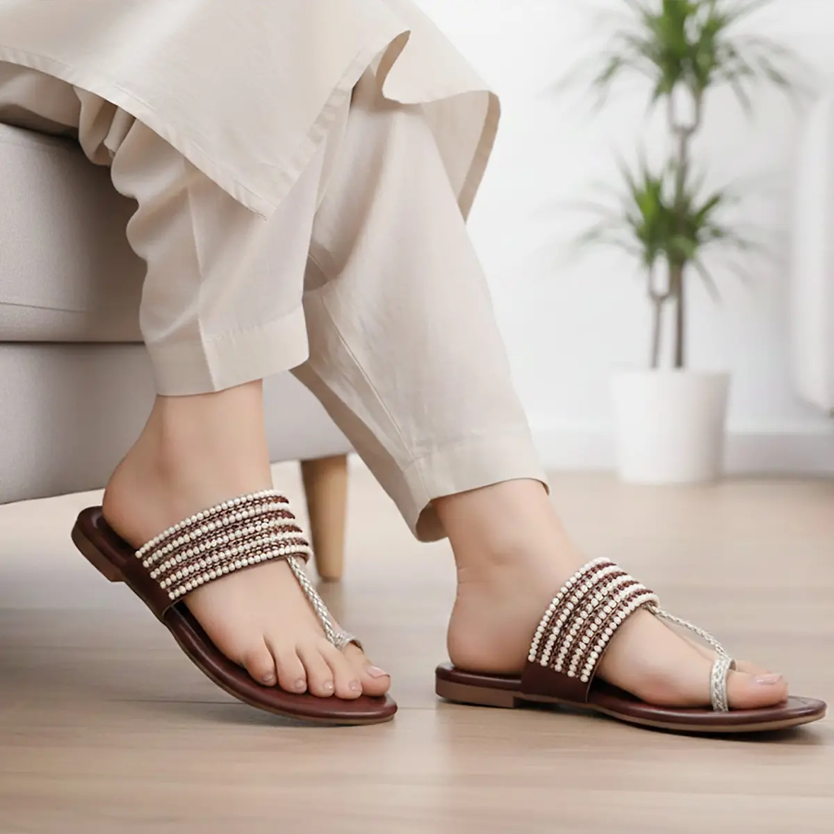 Women's Fancy Kolapuri 1