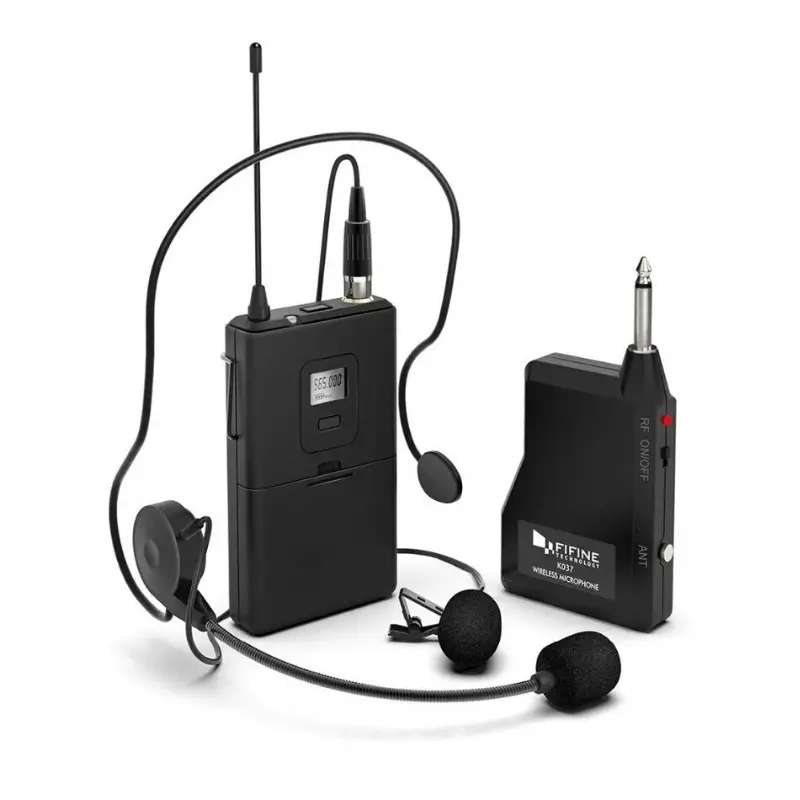 Wireless Lavalier Lapel Microphone System 1