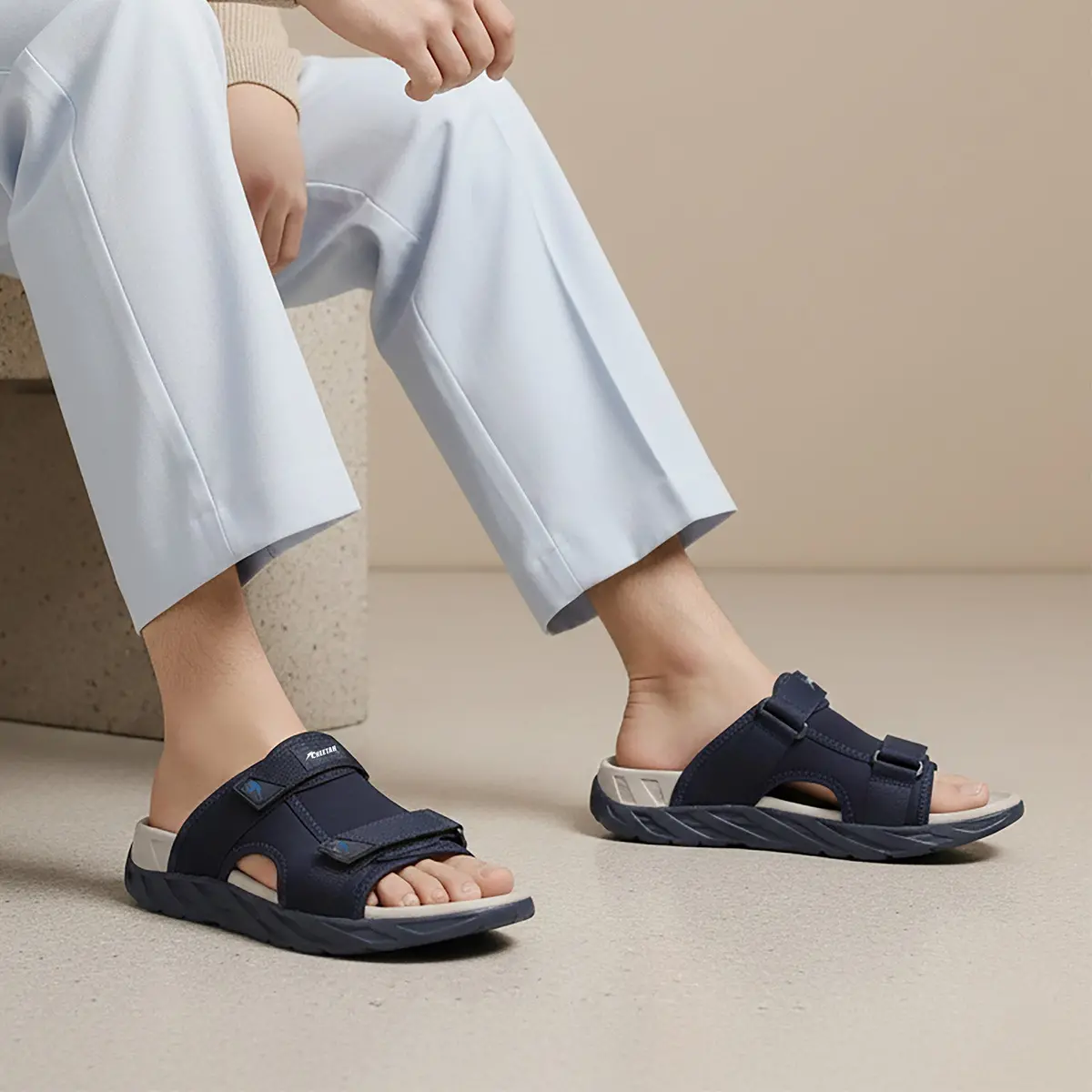 Men's Strapped Chappal 1