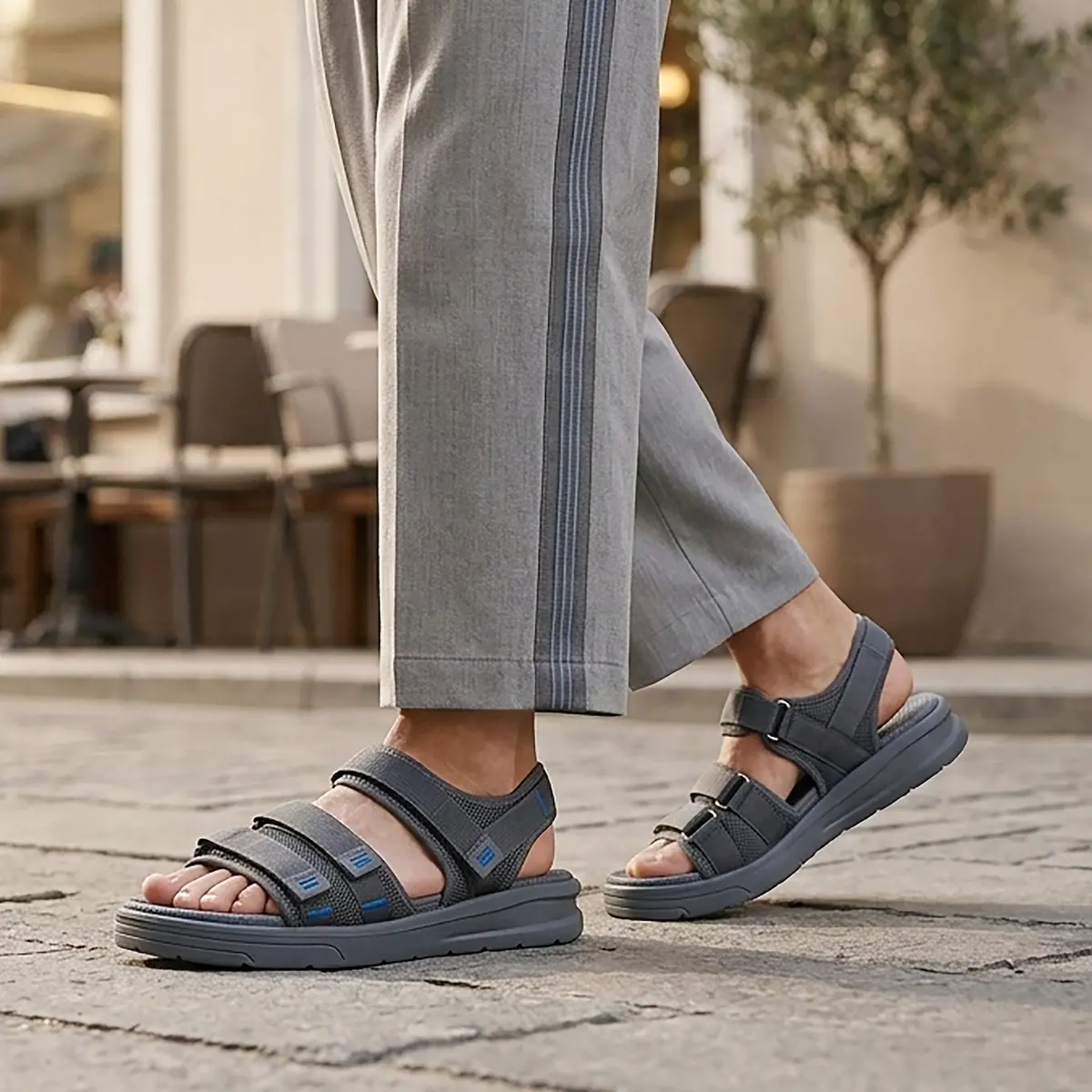 Men's Strapped Sandals 1